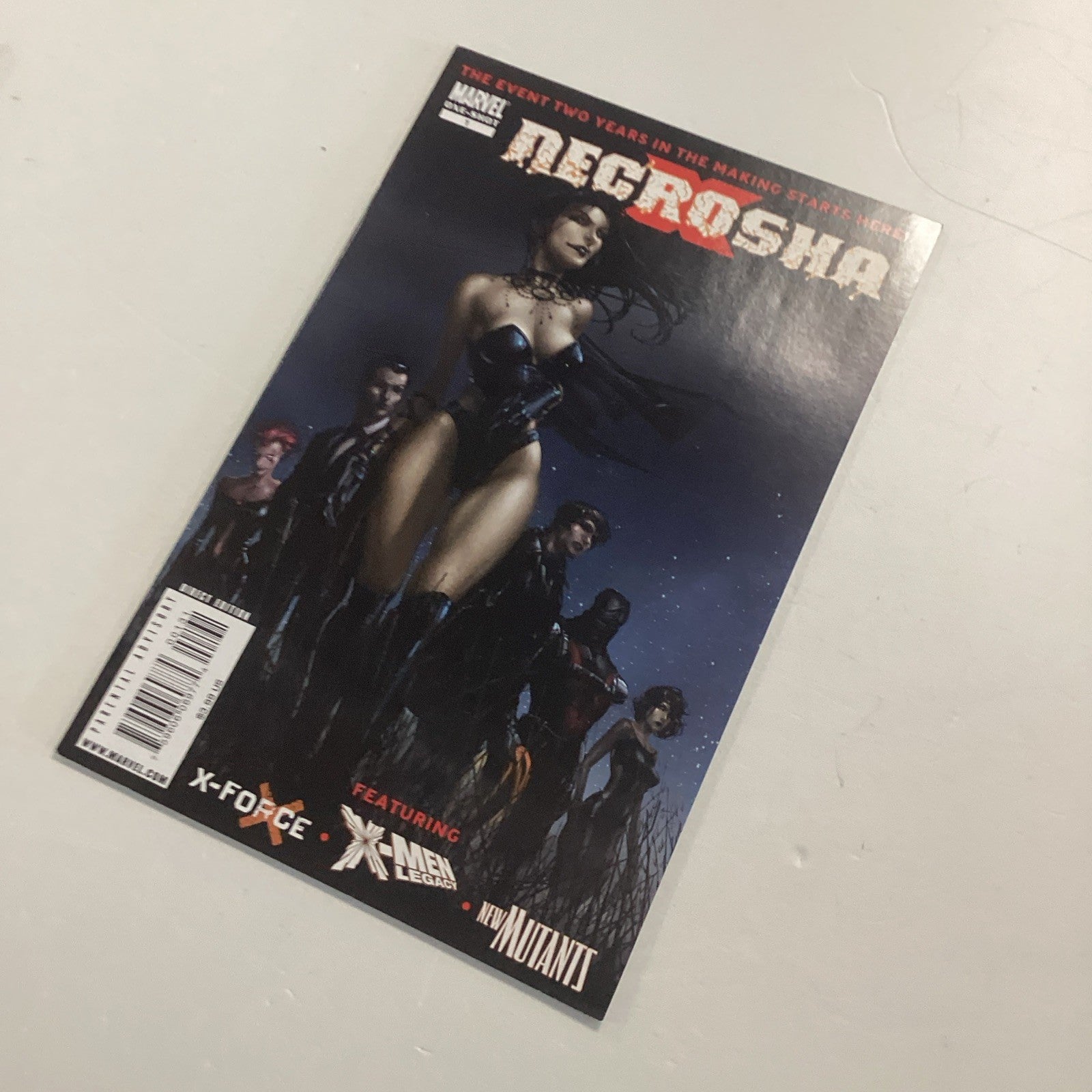 X Necrosha One-shot 2009 VF 2nd Printing Variant Clayton Crain6