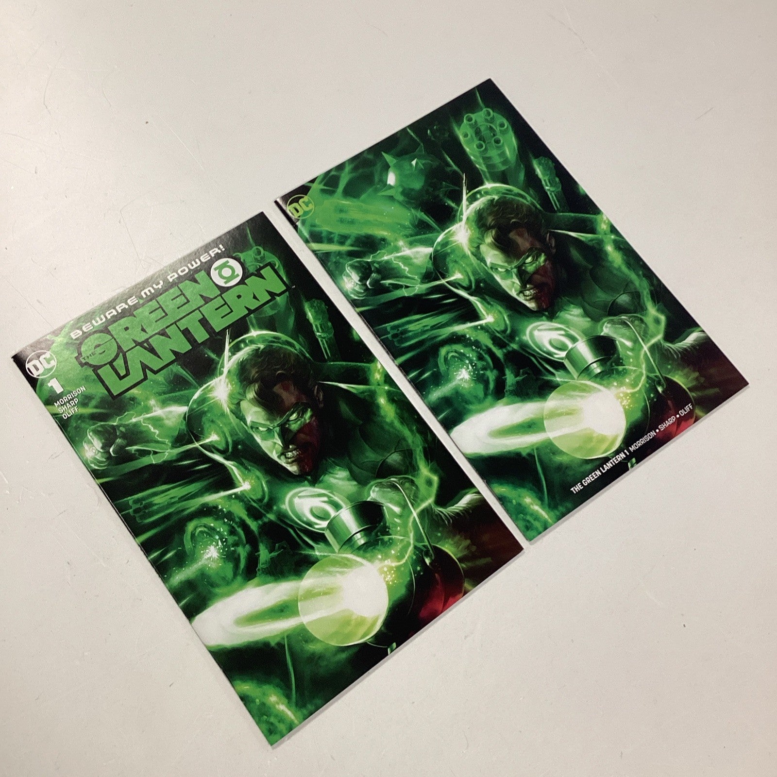 Green Lantern #1 2019 NM Francesco Mattina Trade & Virgin Variant3
