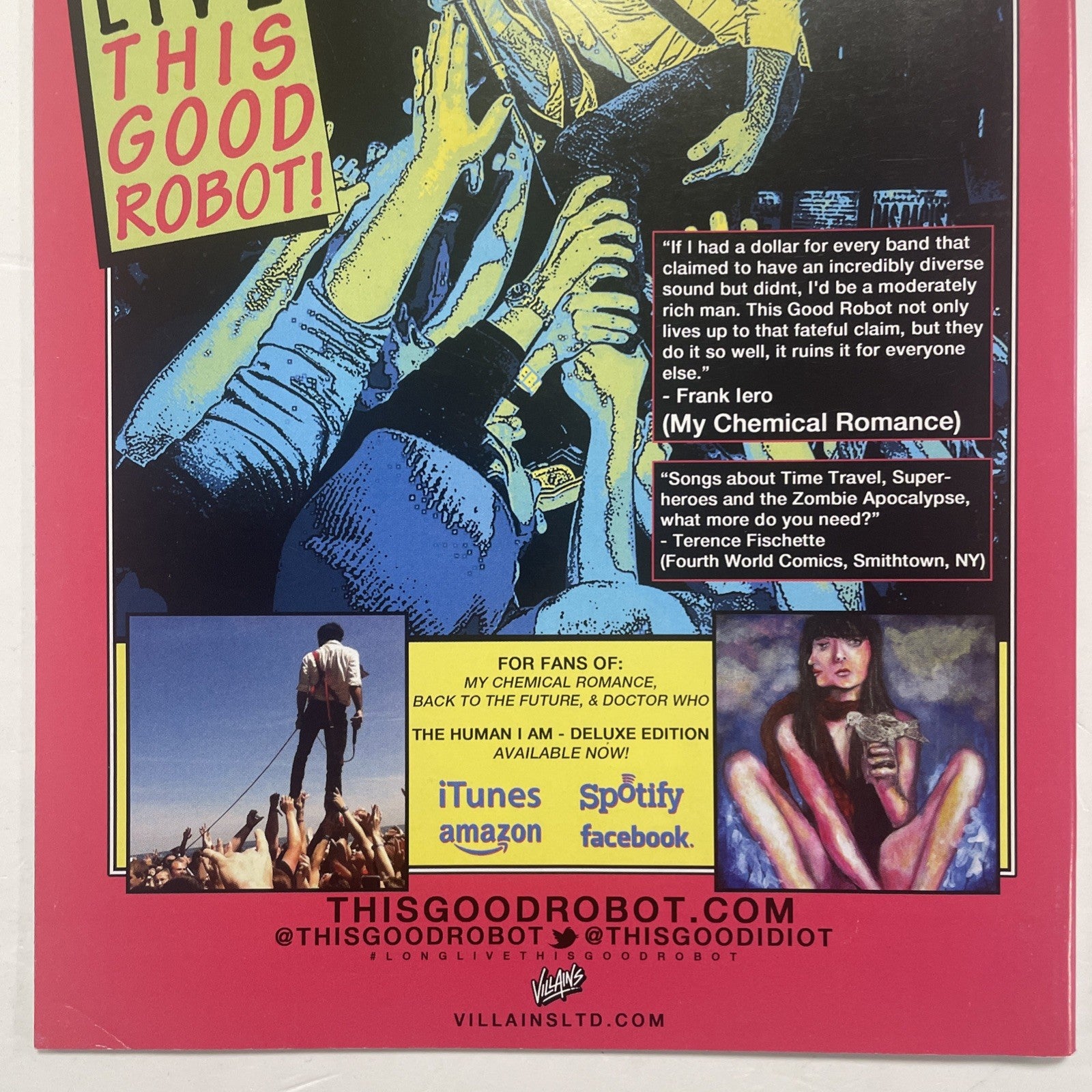 True Lives Of The Fabulous Killjoys #1 2013 VF+ Dark Horse6