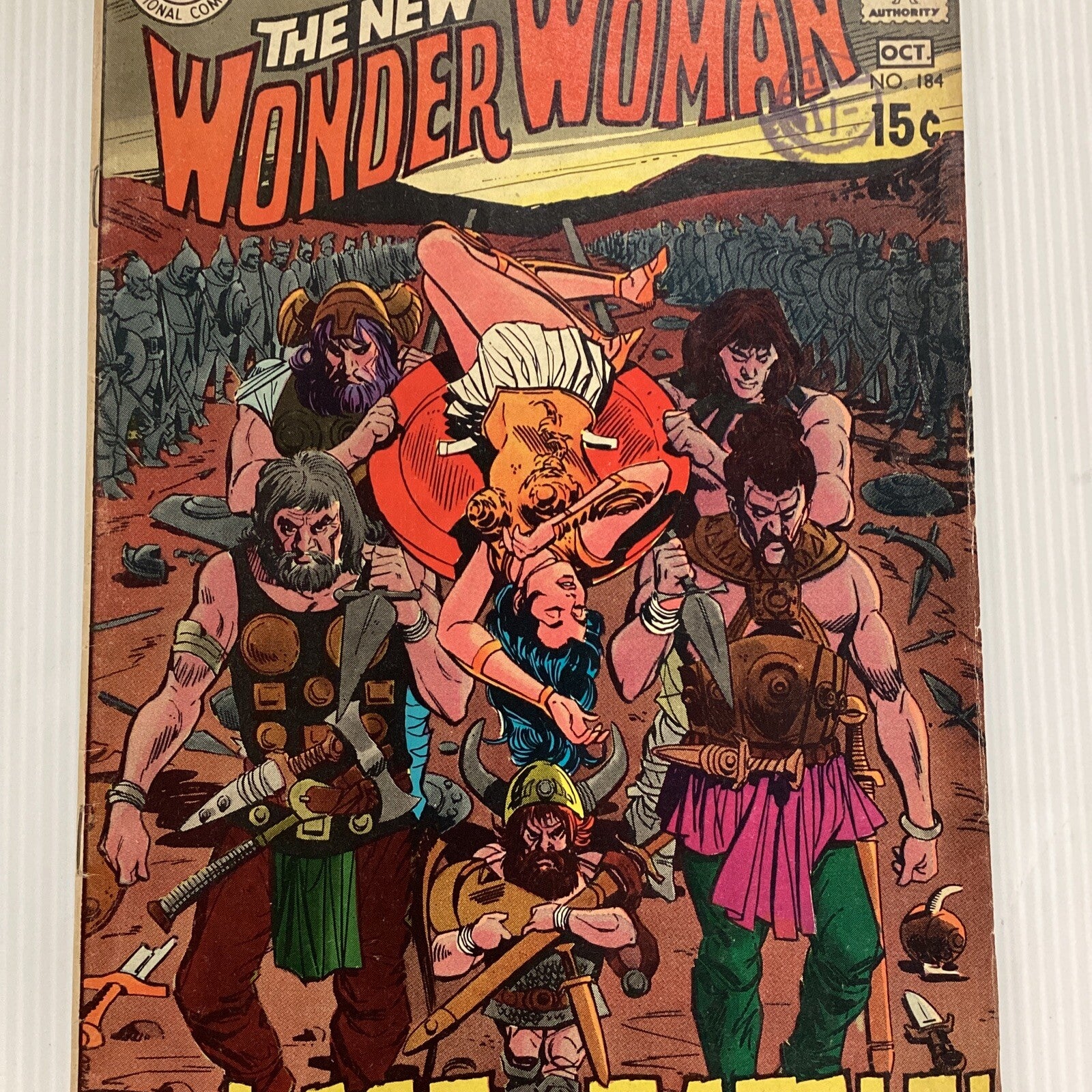 Wonder Woman #184 1969 VG/FN Pence Stamp2