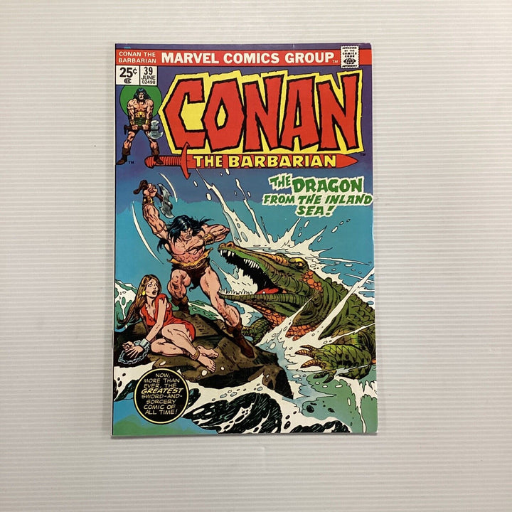 Conan The Barbarian #39 1974 VF Cent Copy