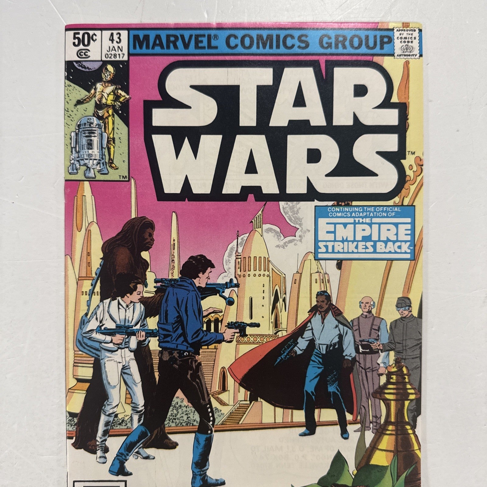 Star Wars #43 1981 VF/NM Newsstand The Empire Strikes Back storyline Part 51