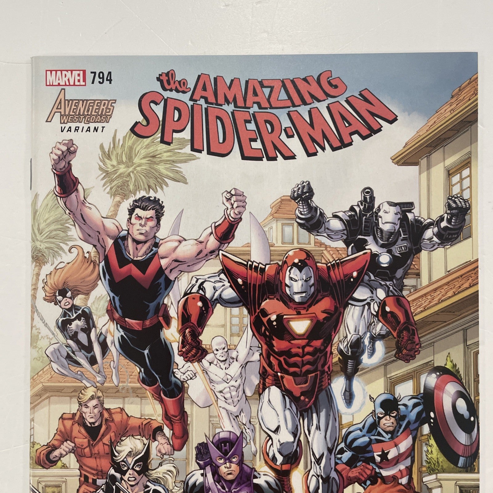 Amazing Spider-man #794 2018 NM Avengers West Coast Variant1