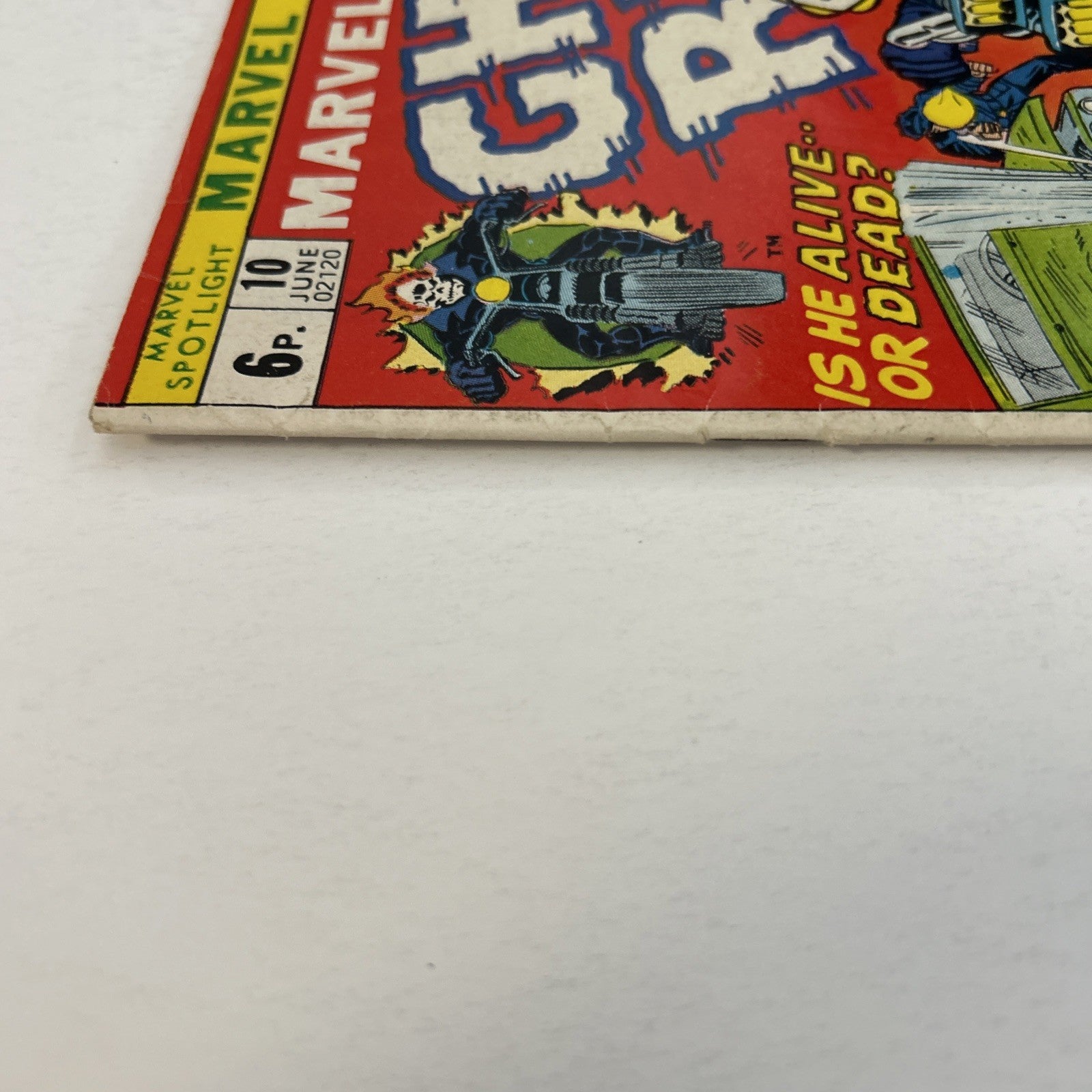 Marvel Spotlight #10 1973 VG/FN Ghost Rider 1st Witch Woman Pence Copy3