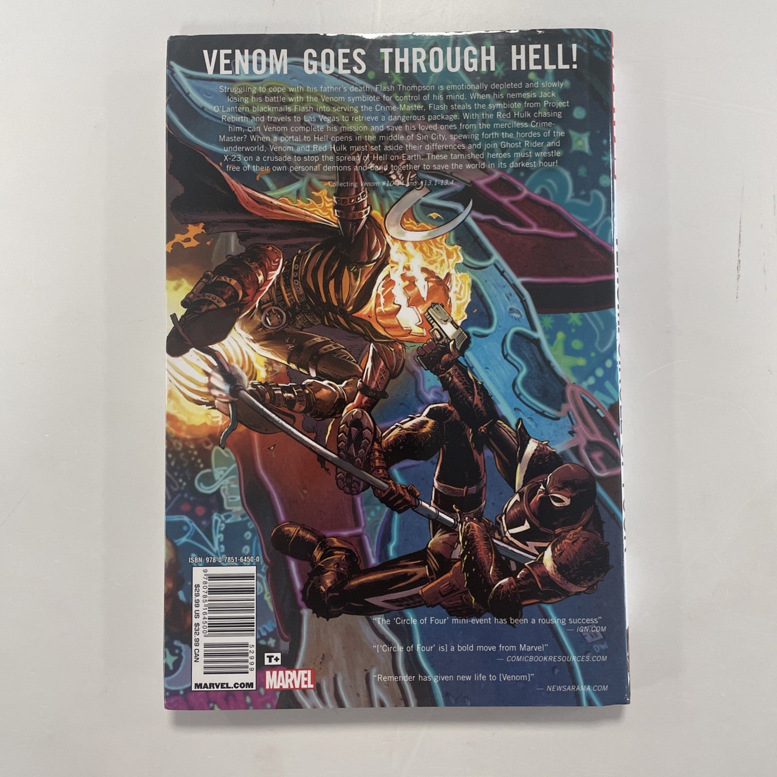 Venom: Circle of Four Graphic Novel (Hardback)3