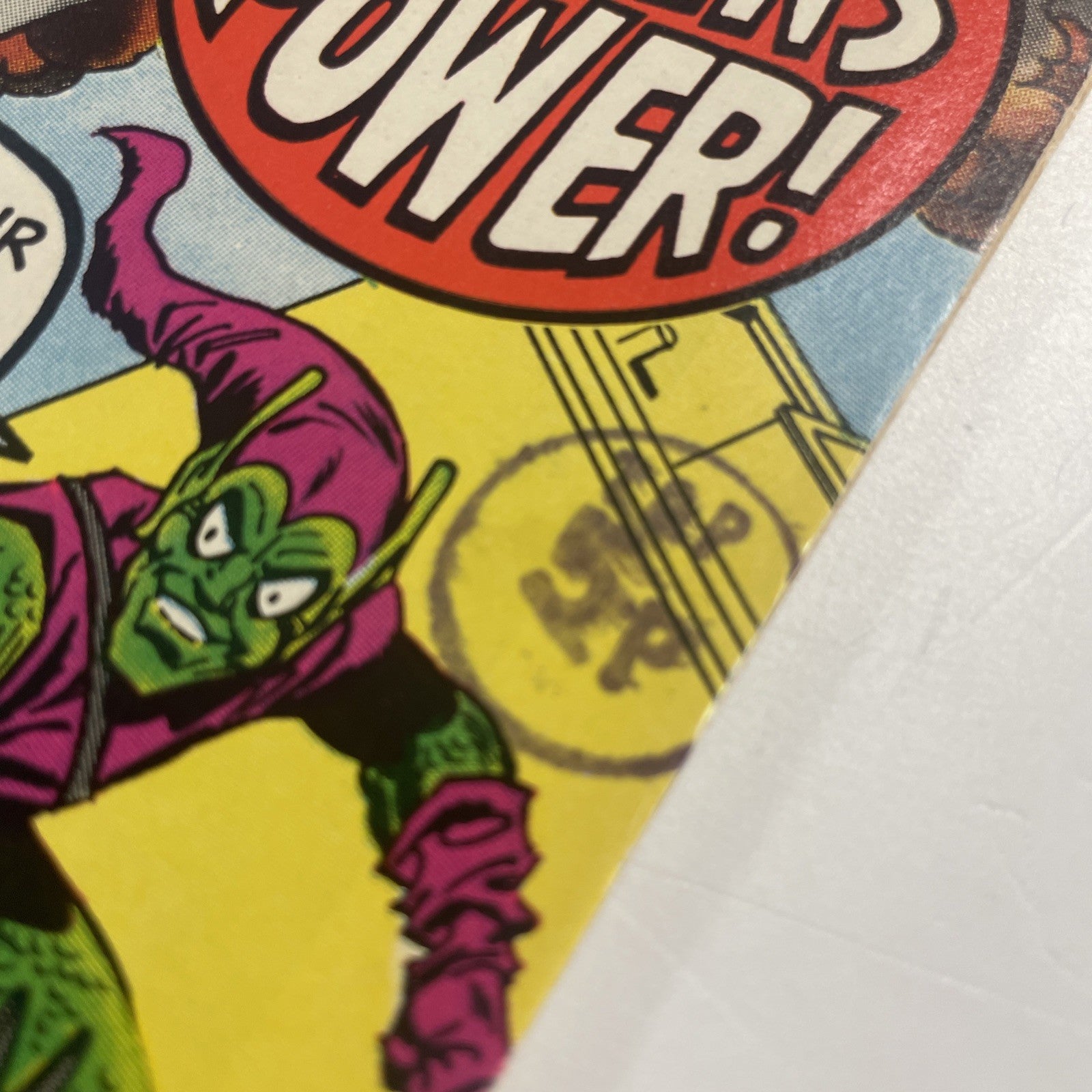 Amazing Spider-Man #98 1971 VF- Pence Stamp No Comic Code *See Description13