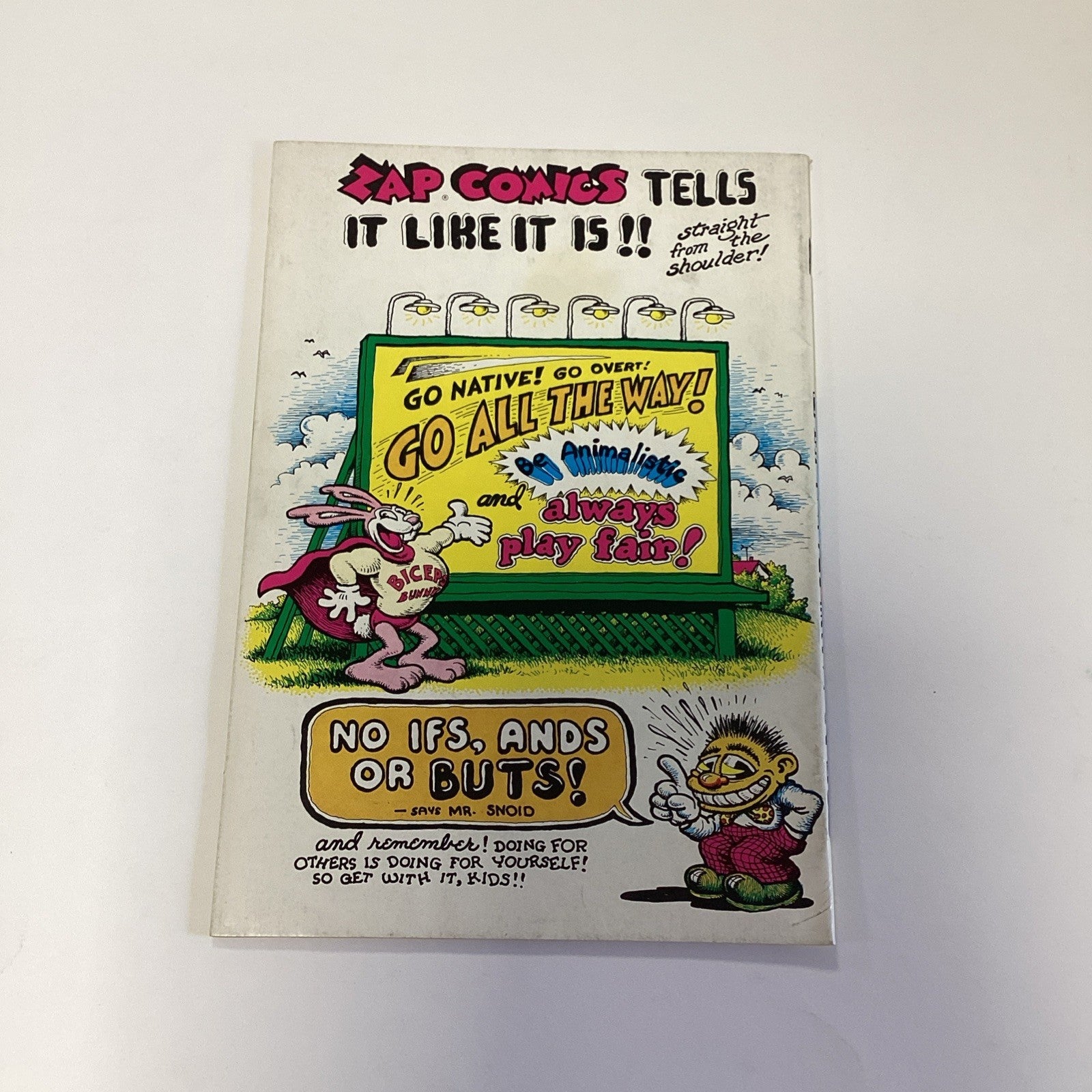 Zap Comix #2 1968 6/7th Print **appears o be 6th or 7th print based on the price4
