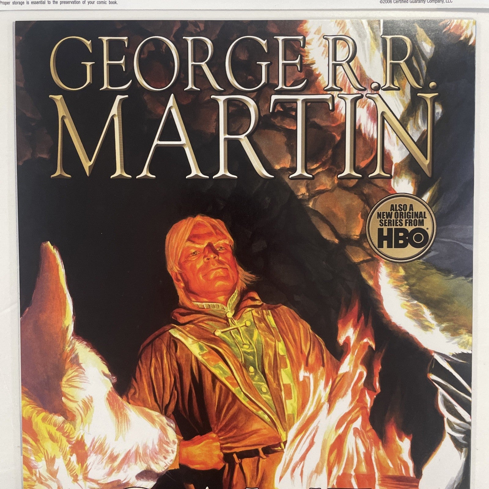 Game Of Thrones #1 2011 Dynamite **Previously graded CGC 9.65