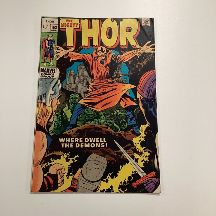 Thor #163 1969 VG/FN Pence Copy