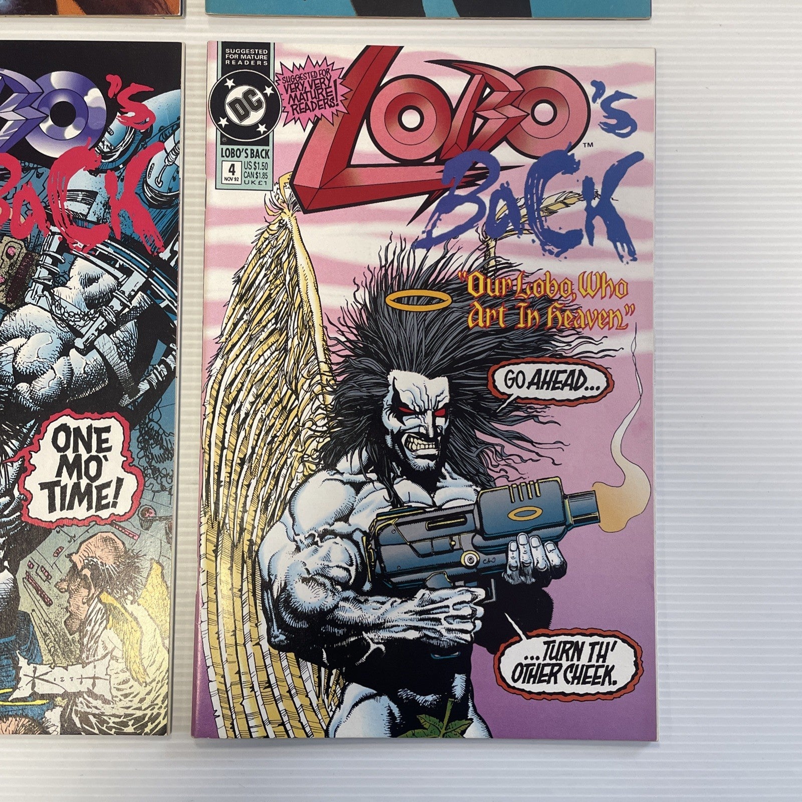Lobo's Back #1-4 1992 Avg VF Complete Set4