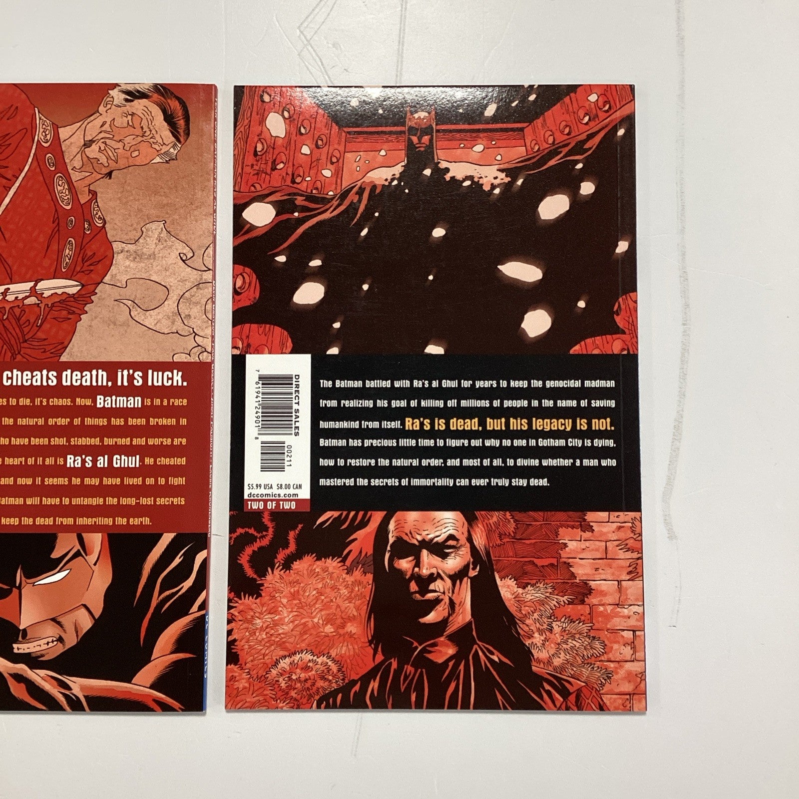 Batman: Ras Al Ghul Year One #1-2 2005 Complete Set DC8