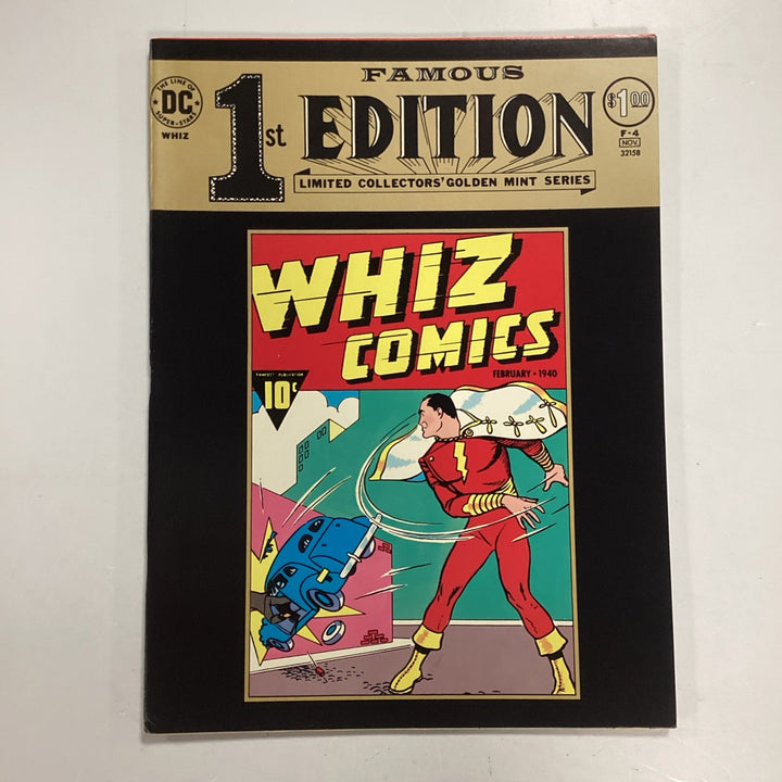 DC Famous 1st Edition Whiz Comics #1 Limited Collectors Golden Mint 1974 VF0