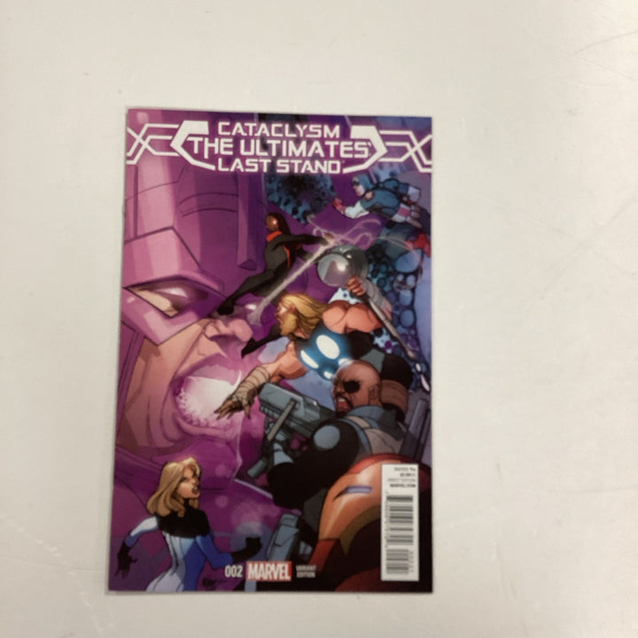 Cataclysm Ultimates Last Stand #2 2014 NM- 1:50 Pasqual Ferry Galactus Variant0