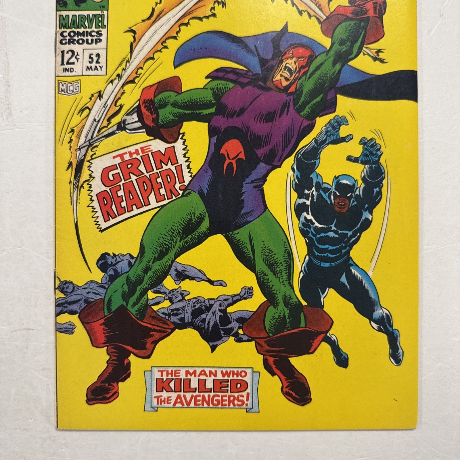 Avengers #52 1968 VG 1st Appearance of Grim Reaper2