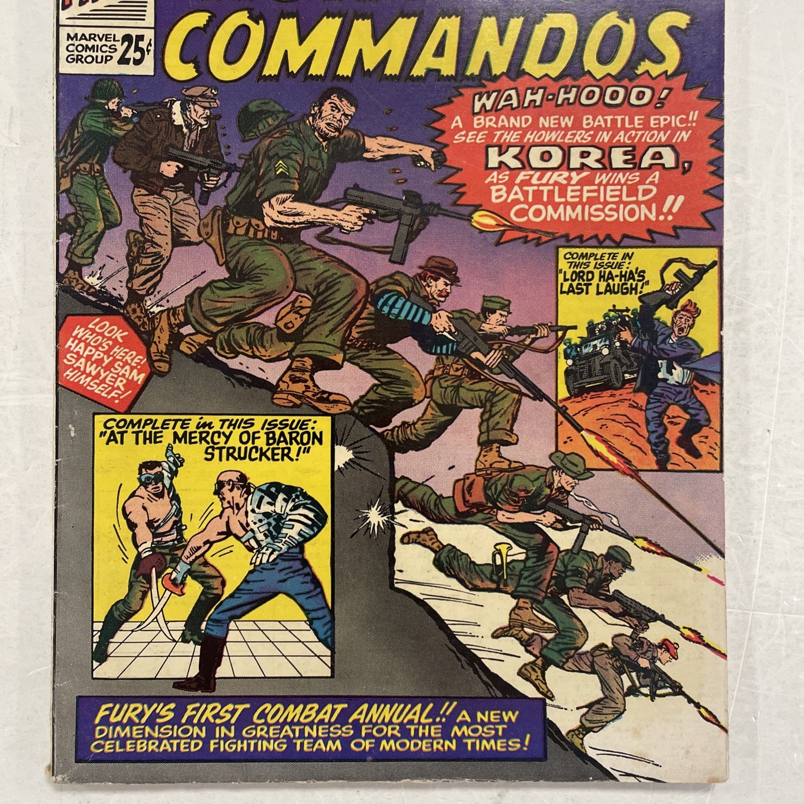 Sgt. Fury and His Howling Commandos King Size #1 1965 VG/FN2
