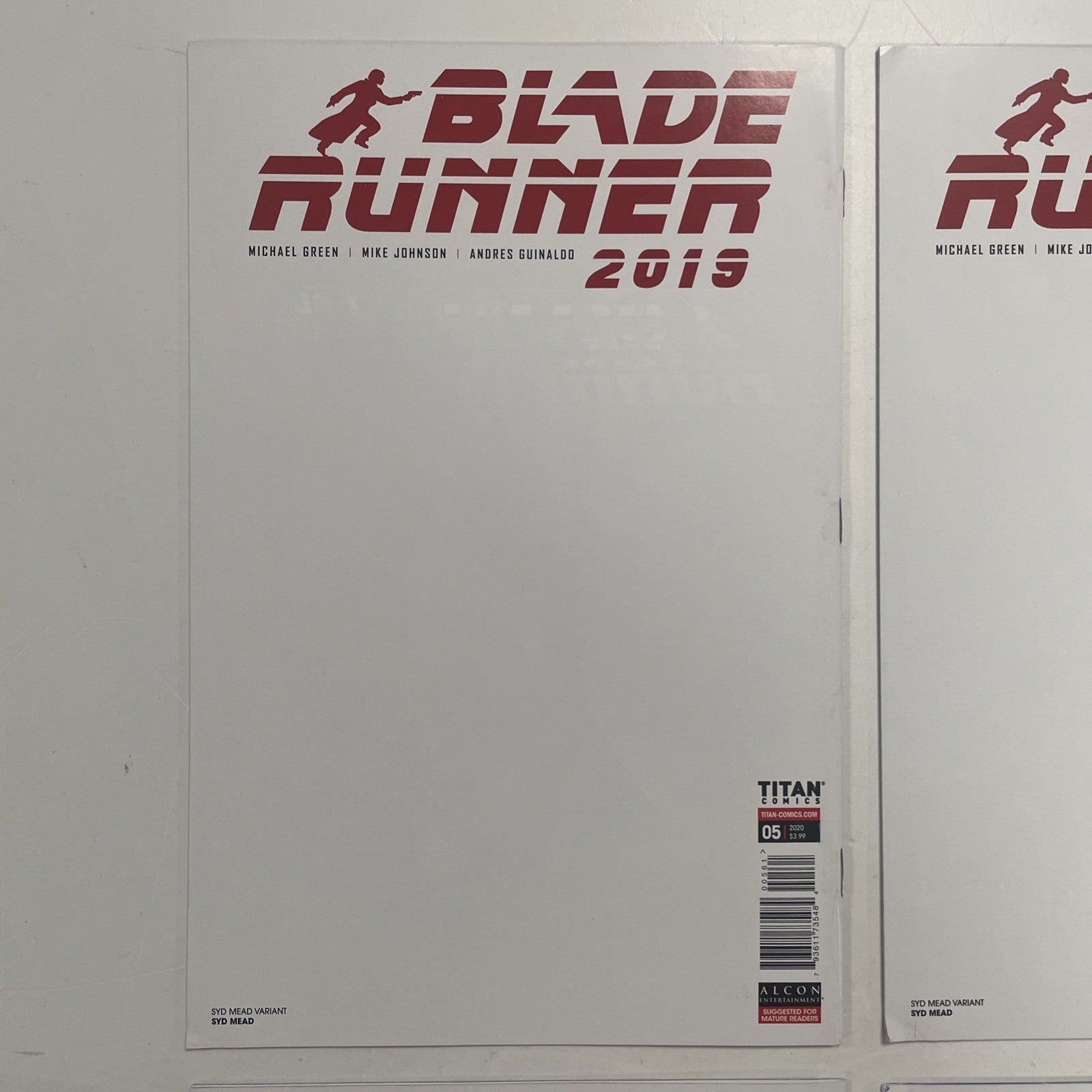Blade Runner 2019 #5, #6, #7, #8 Syd Mead NYCC Virgin Variant set7