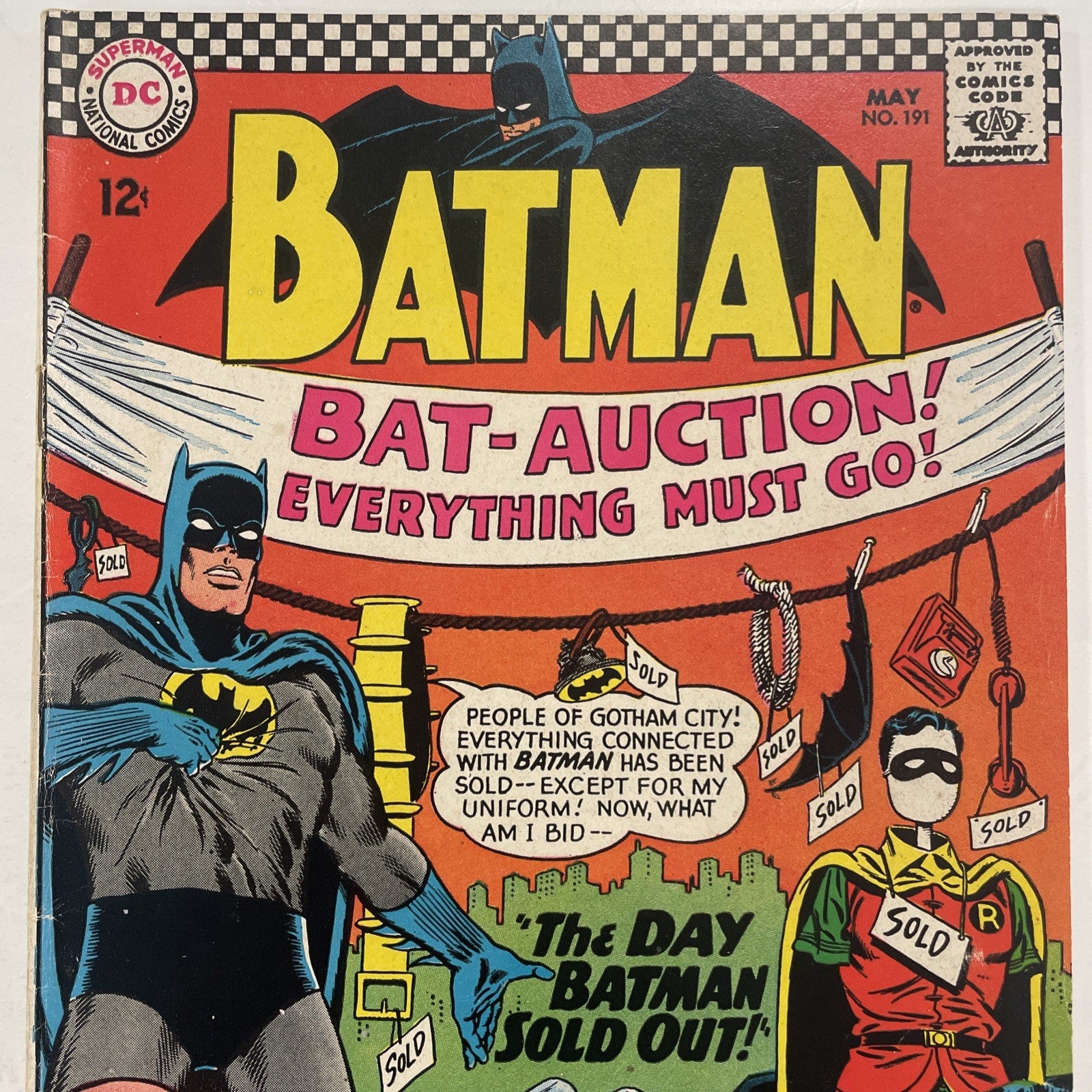 Batman #191 1967 FN-1