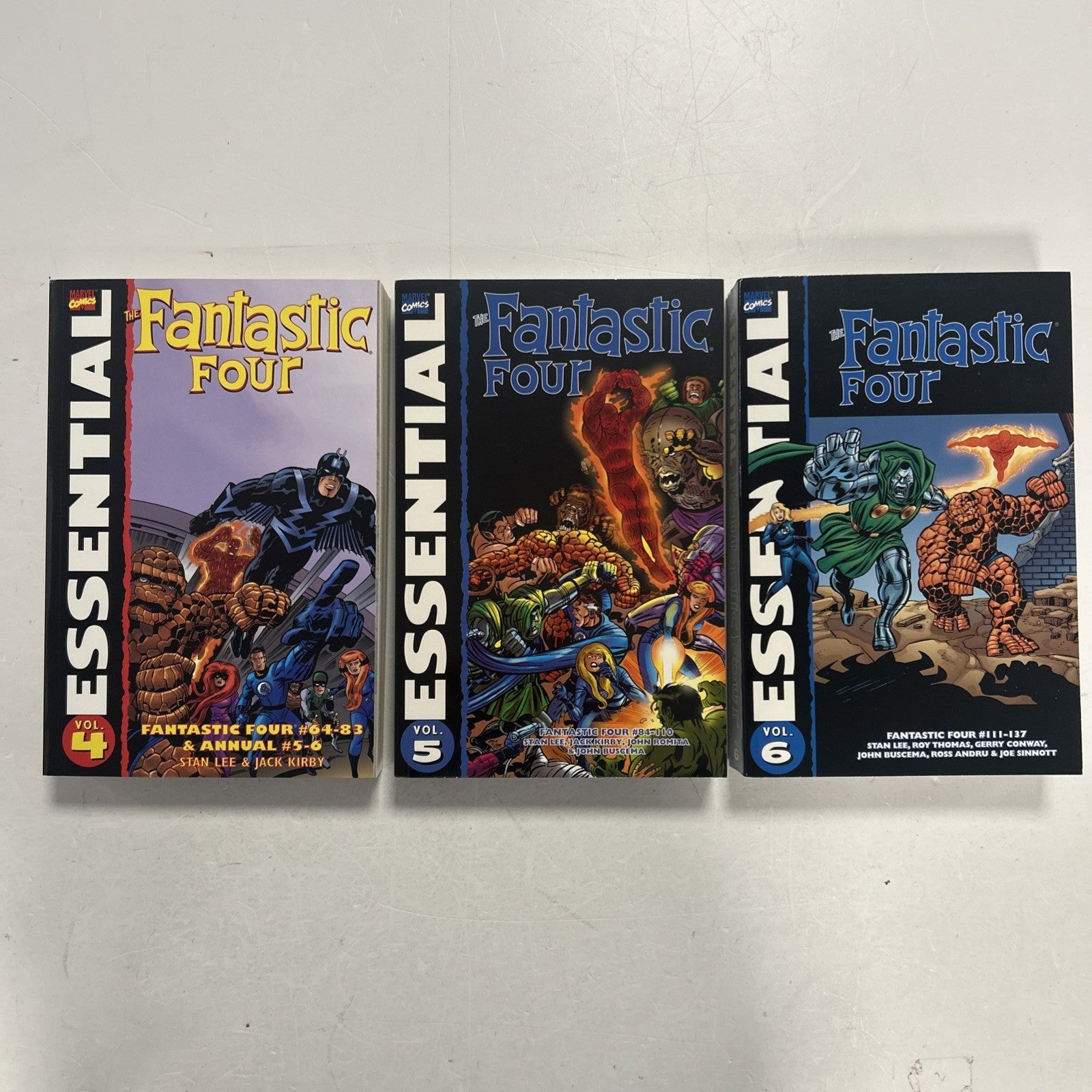 The Essential Fantastic Four, Complete Set Vol 1-9, 2001 TPB4