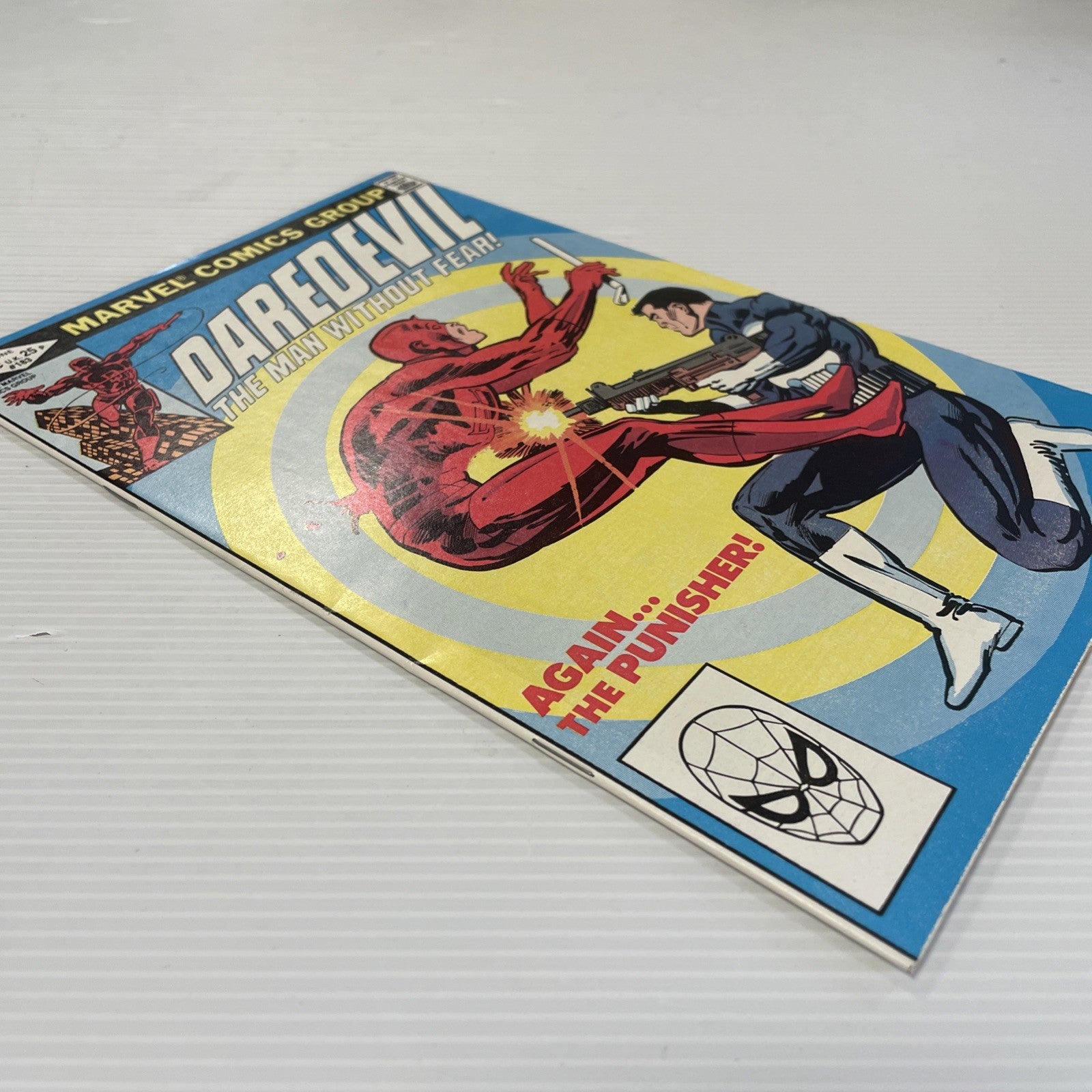 Daredevil #183 1982 VF/NM 1st Punisher vs Daredevil Frank Miller3