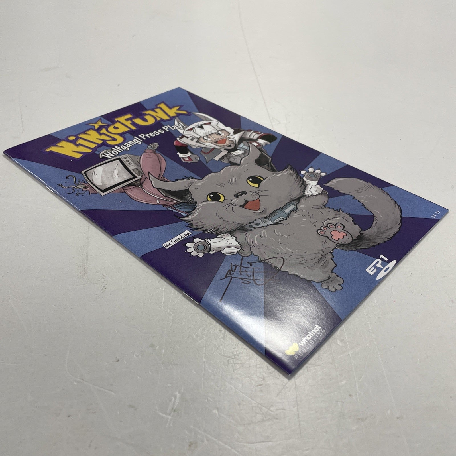 Ninja Funk #1 2022 Pokemon Homage Cover Signed by JPG McFly with CoA3