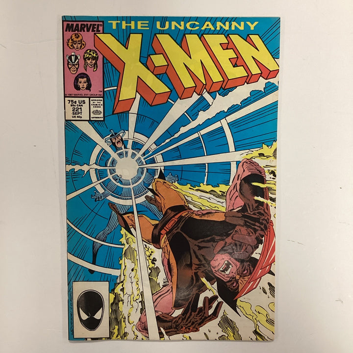 Uncanny X-men #221 1987 FN- First Full Apperance Mister Sinister **0