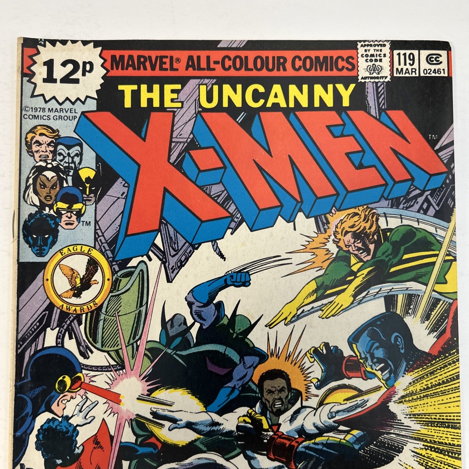 Uncanny X-Men #119 1978 VG/FN 1st Mutant X Proteus Pence Copy1