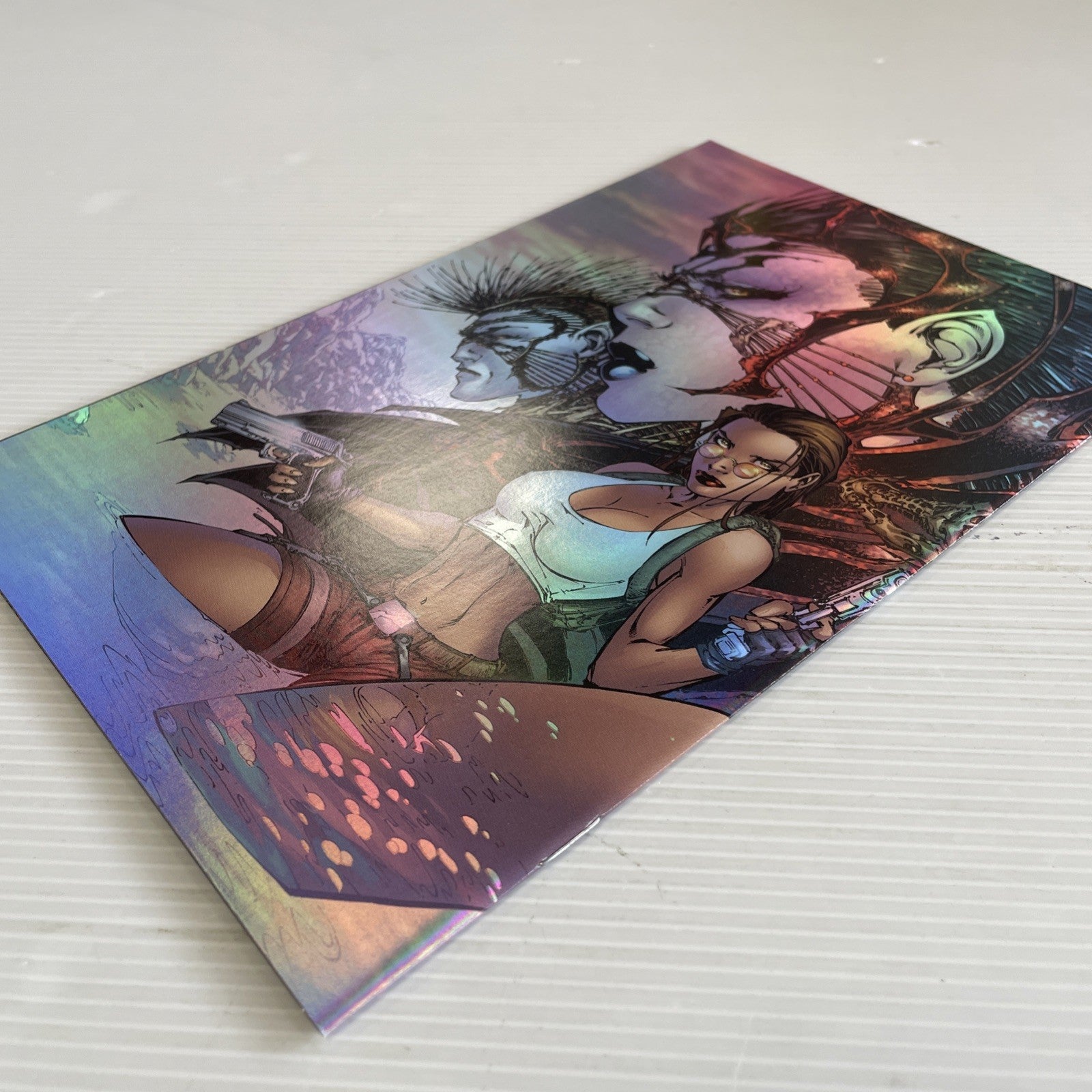 Fathom #12 2000 VF/NM Holochrome Foil Wraparound Variant Michael Turner's7