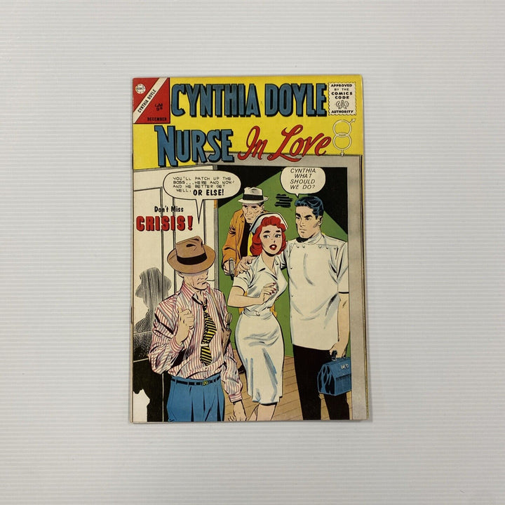 Cynthia Doyle Nurse in Love #67 1962 FN Charlton Pence Copy