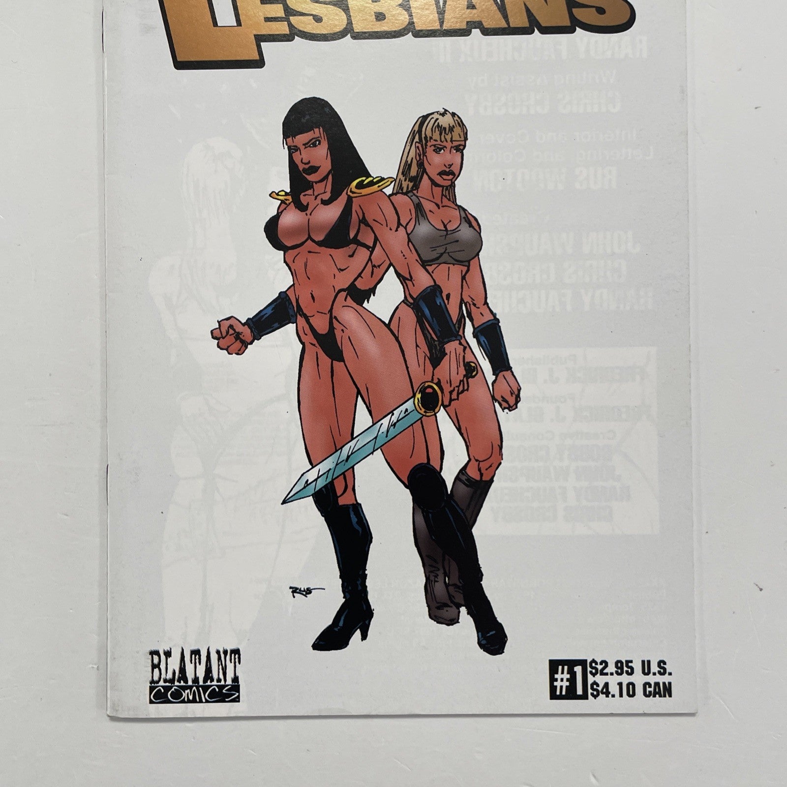 XXXena The Amazon vs Warrior Pornstar Lesbians 1997 FN **slight rust on staples2