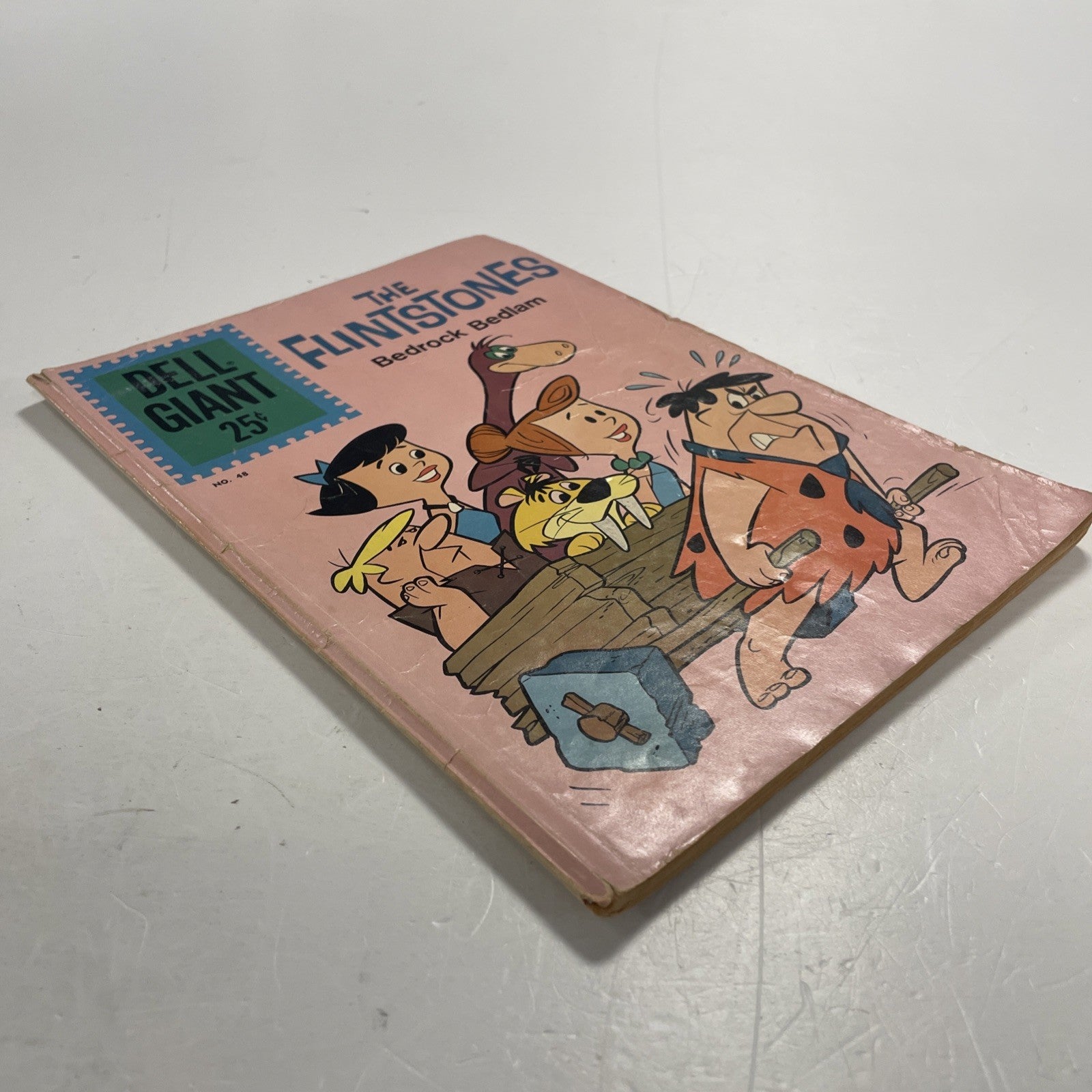 Dell Giant #48 1961 VG 1st Appearance of The Flintstones in Comics3