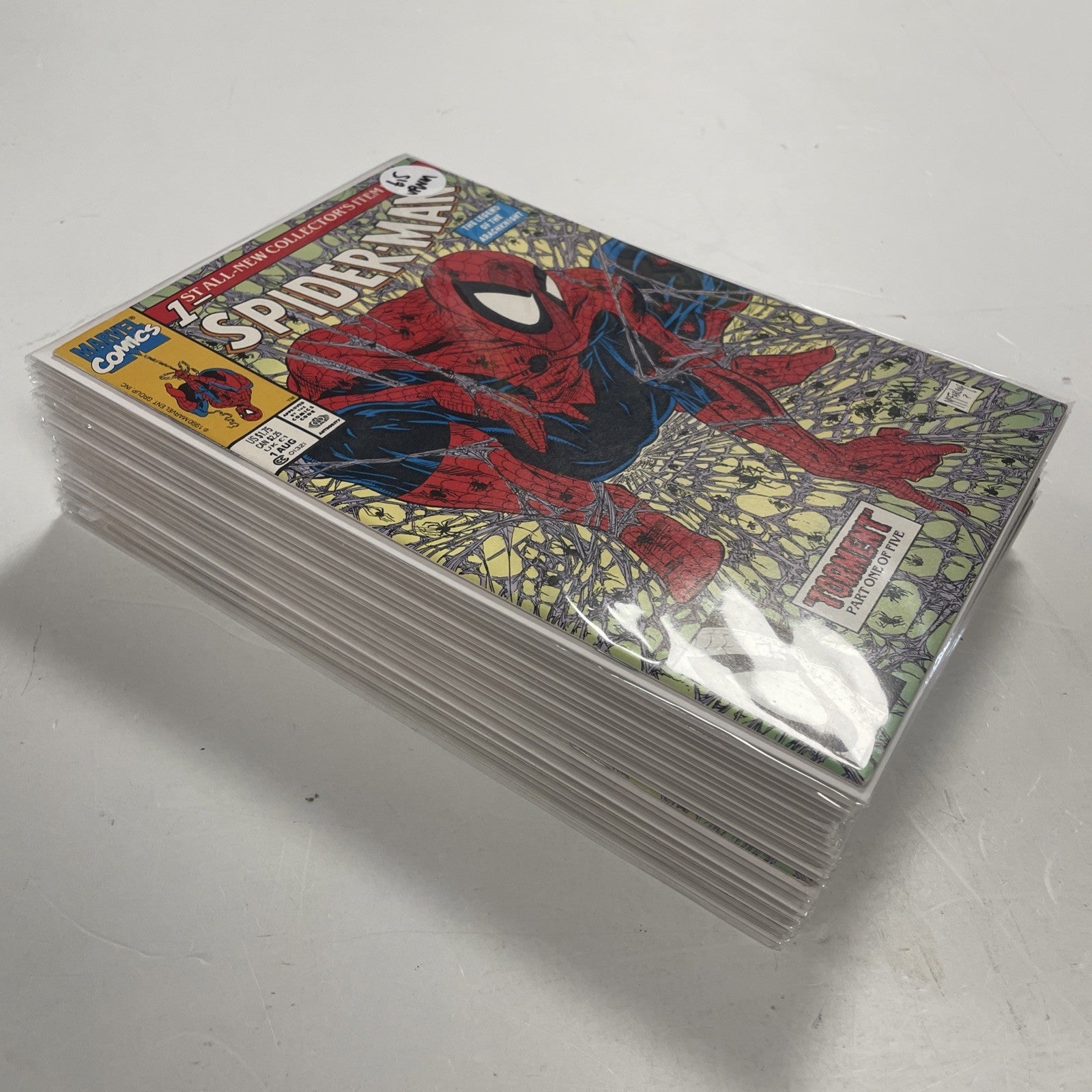 Spider-Man #1 1990 VF/NM Grey Web Todd McFarlane0