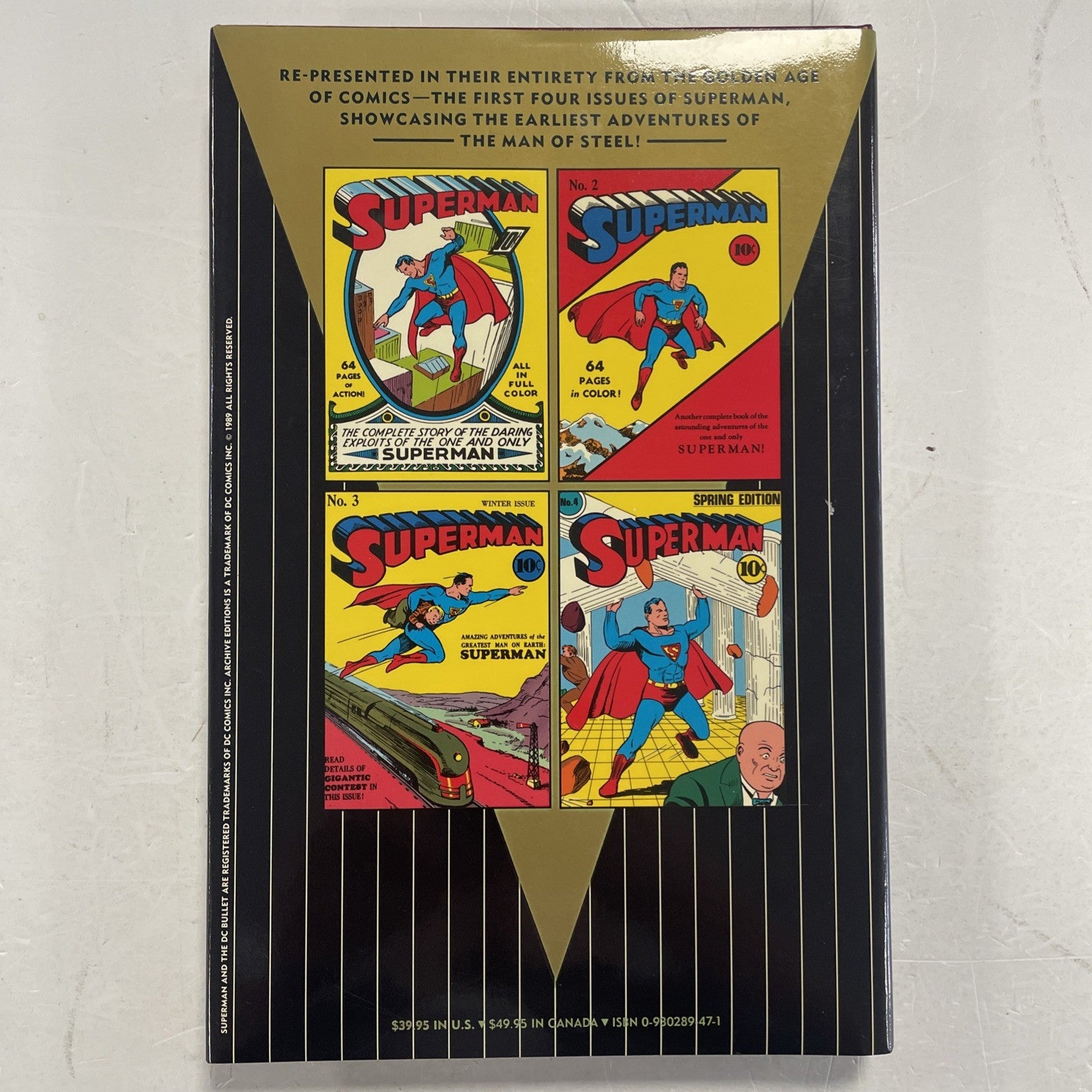 Archive Edition Superman Vol 1 DC Comics HC Graphic Novel4