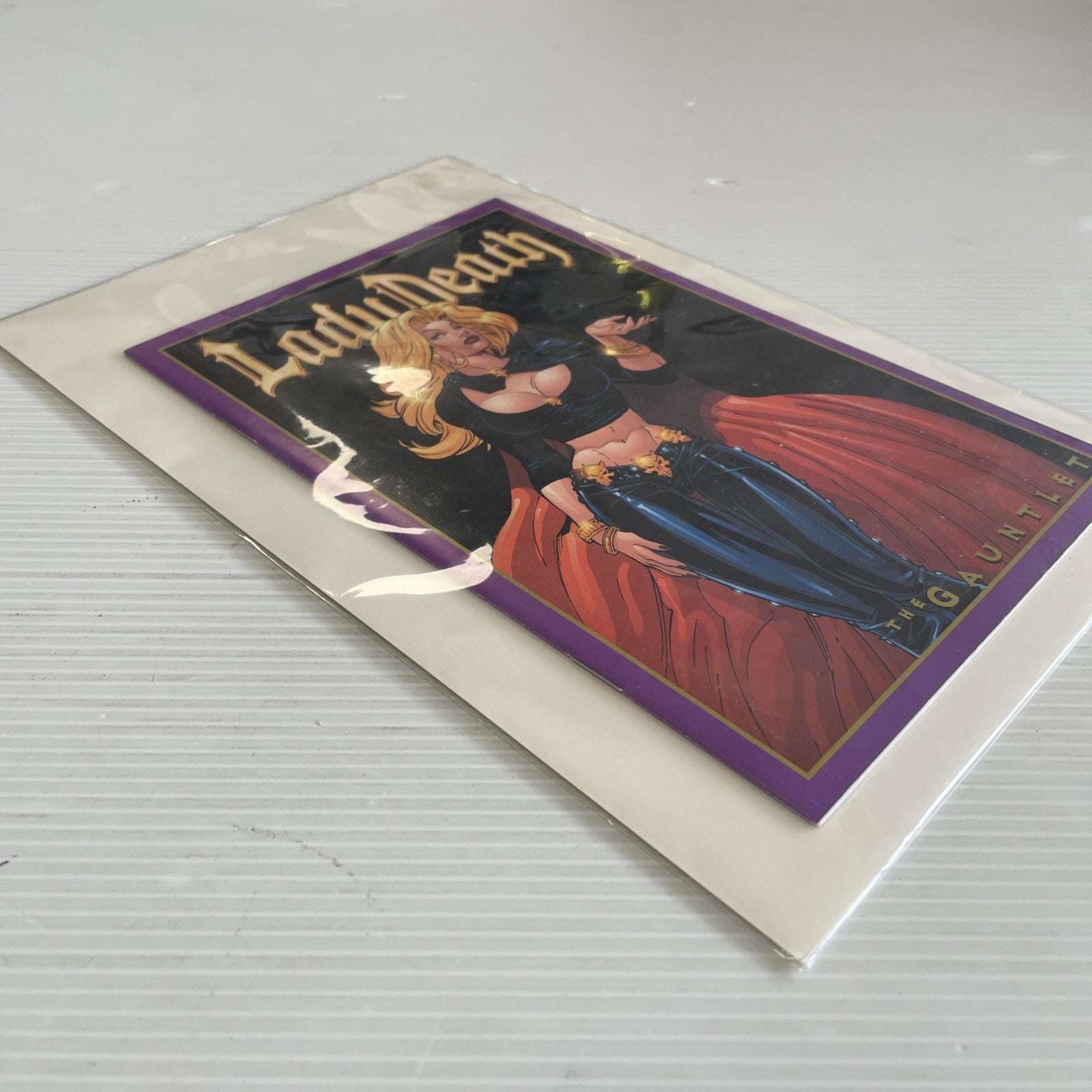 Lady Death The Gauntlet 2002 Ashcan Edition #1 Limited/2000 Dynamic Forces CoA3