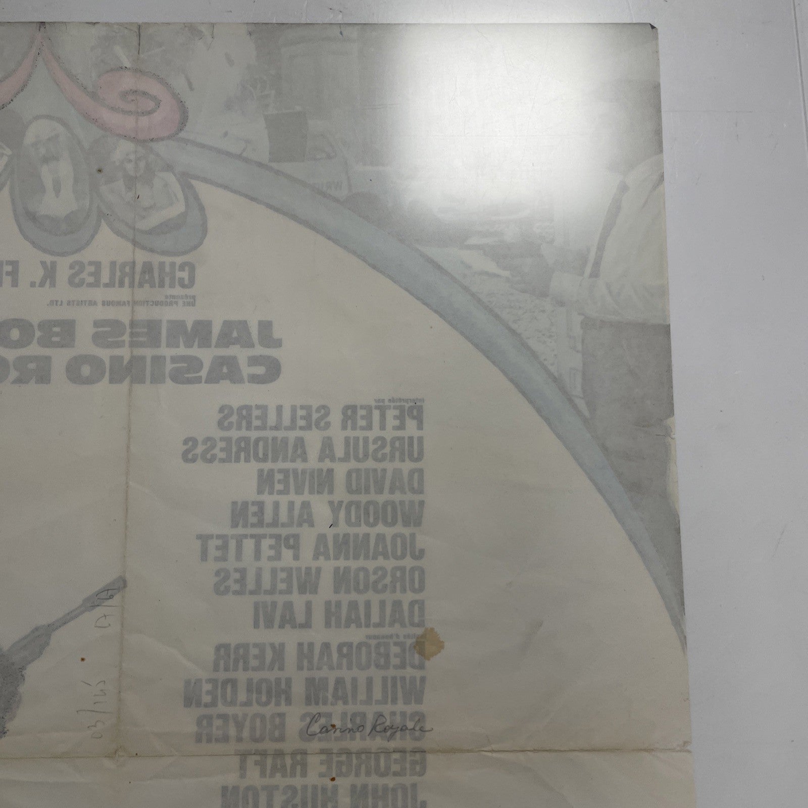 JAMES BOND 007 CASINO ROYALE "1967"13