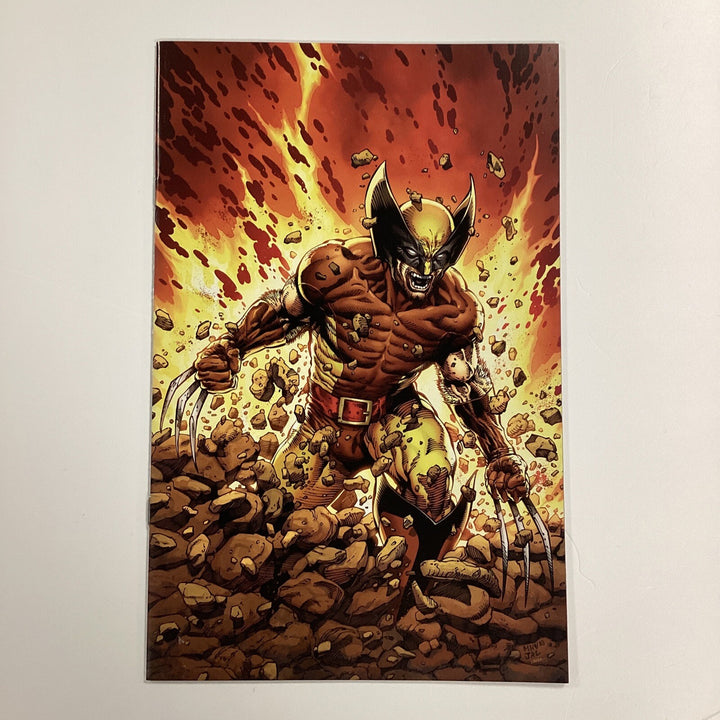 Return Of Wolverine #1 2018 NM Mcniven 1:300 Brown Costume Virgin Variant (2)0