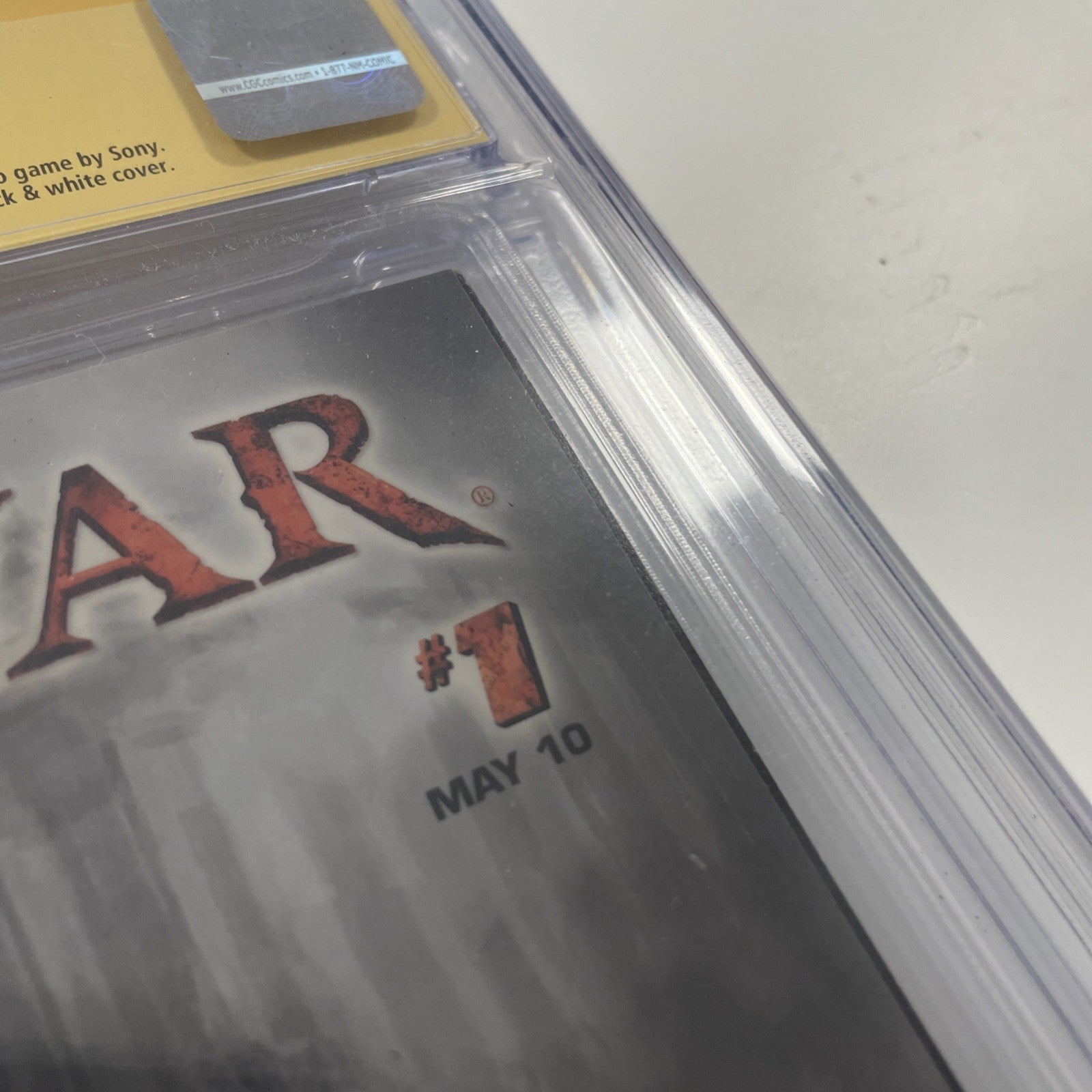 God Of War #1 2010 CGC 9.8 Signature Series 2nd Print5