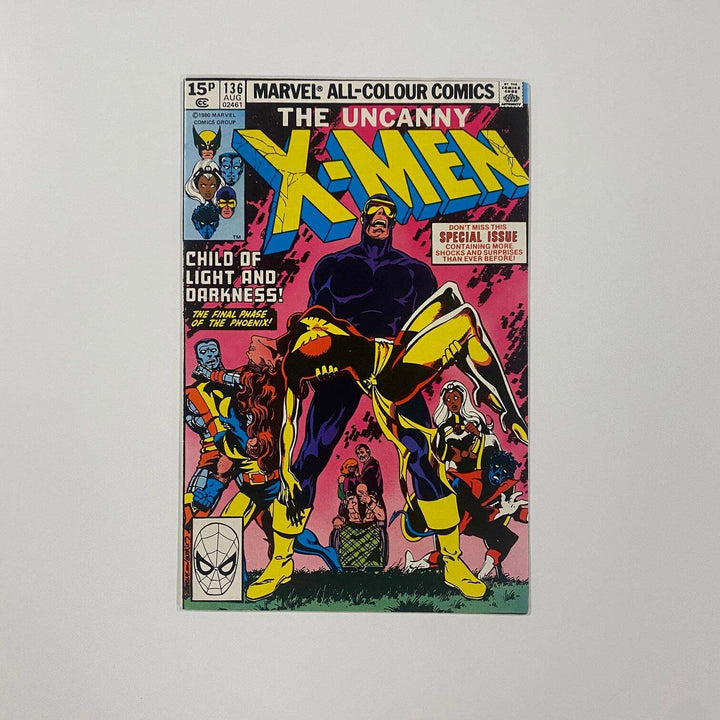 The Uncanny X-Men #136 NM Raw Comic Pence Copy 1980