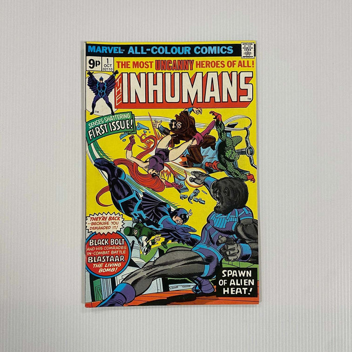 Inhumans #1 VF/NM 1970 Raw Comic Pence Copy