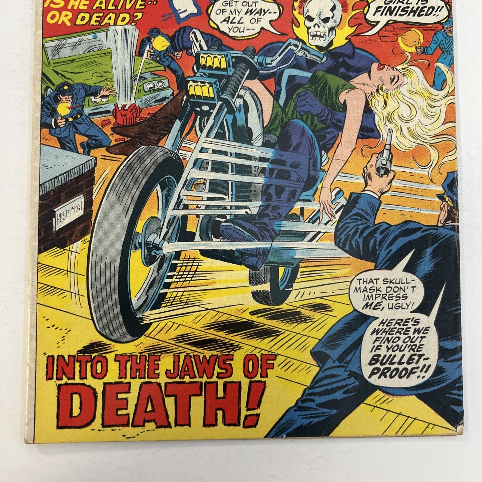 Marvel Spotlight #10 1973 VG/FN Ghost Rider 1st Witch Woman Pence Copy2