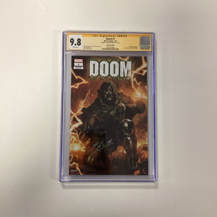DOOM #1 2024 CGC 9.8 Signature Series Skan Srisuwan 261/3000