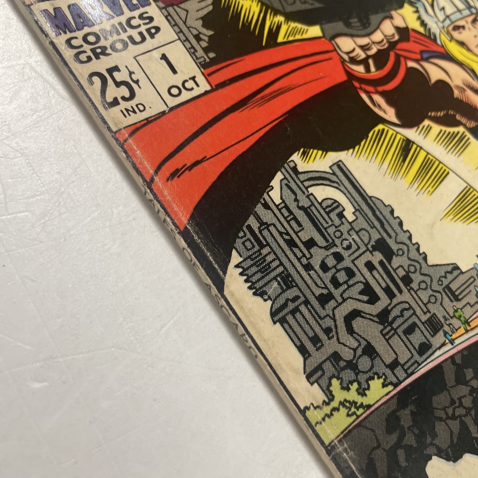 Tales Of Asgard #1 1968 VG Writing on front cover4