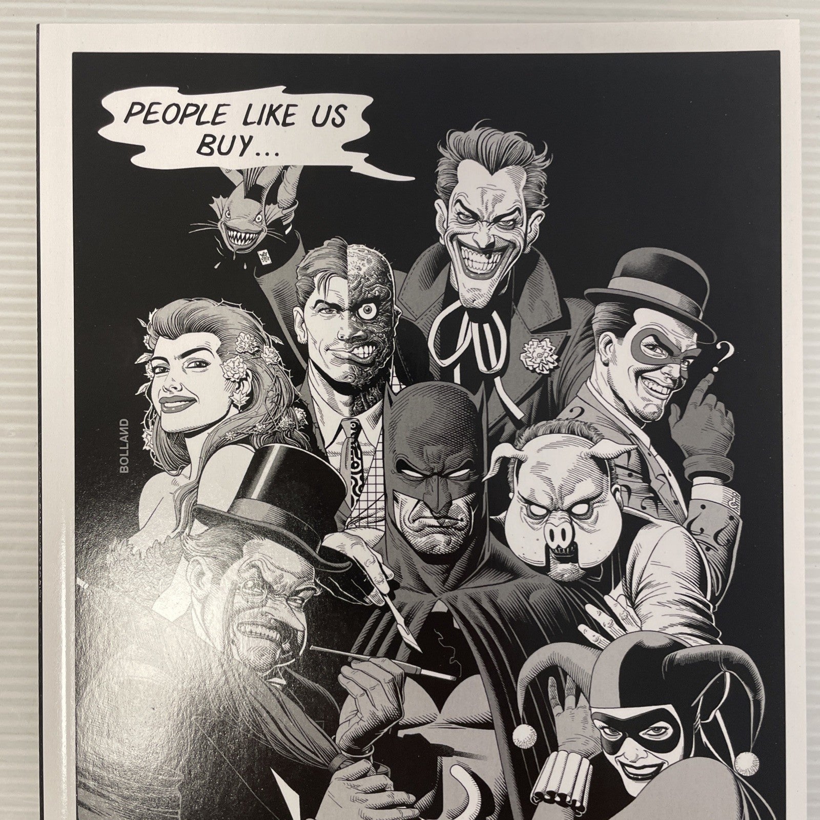 Detective Comics #1000 2019 NM Forbidden Planet B&W Bolland Variant1