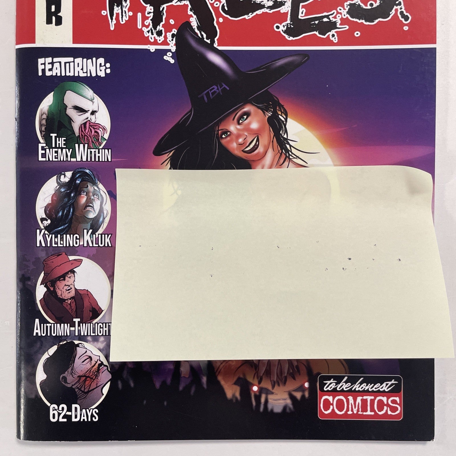 Grim Scary Tales 2023 VF/NM One Shot UK Indie Independent TBH Comics Cover C2