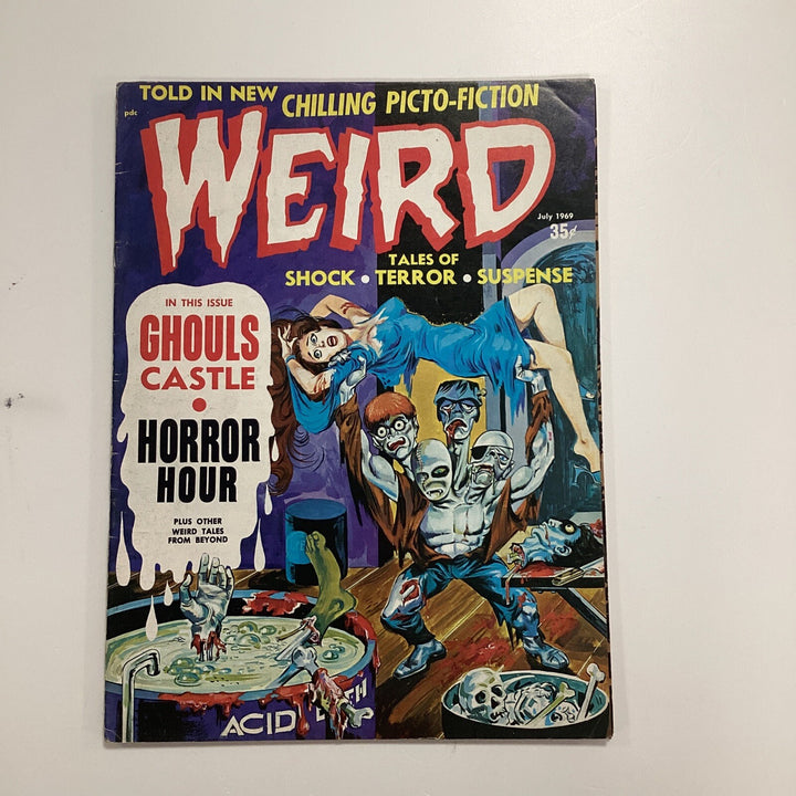 Weird Tales of Shock, Terror & Suspense #3 1969 FN- Eerie Publications0
