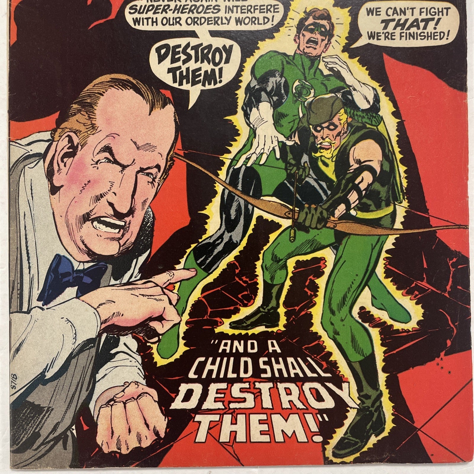 Green Lantern Green Arrow #83 1971 FN+  Pence Stamp2