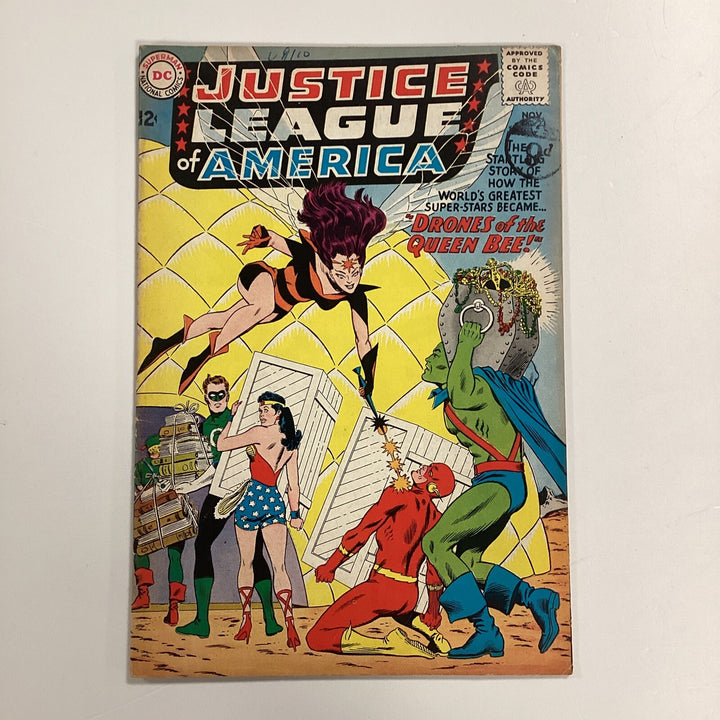 Justice League Of America #23 1963 VG Pence Stamp **Pen on top of cover0