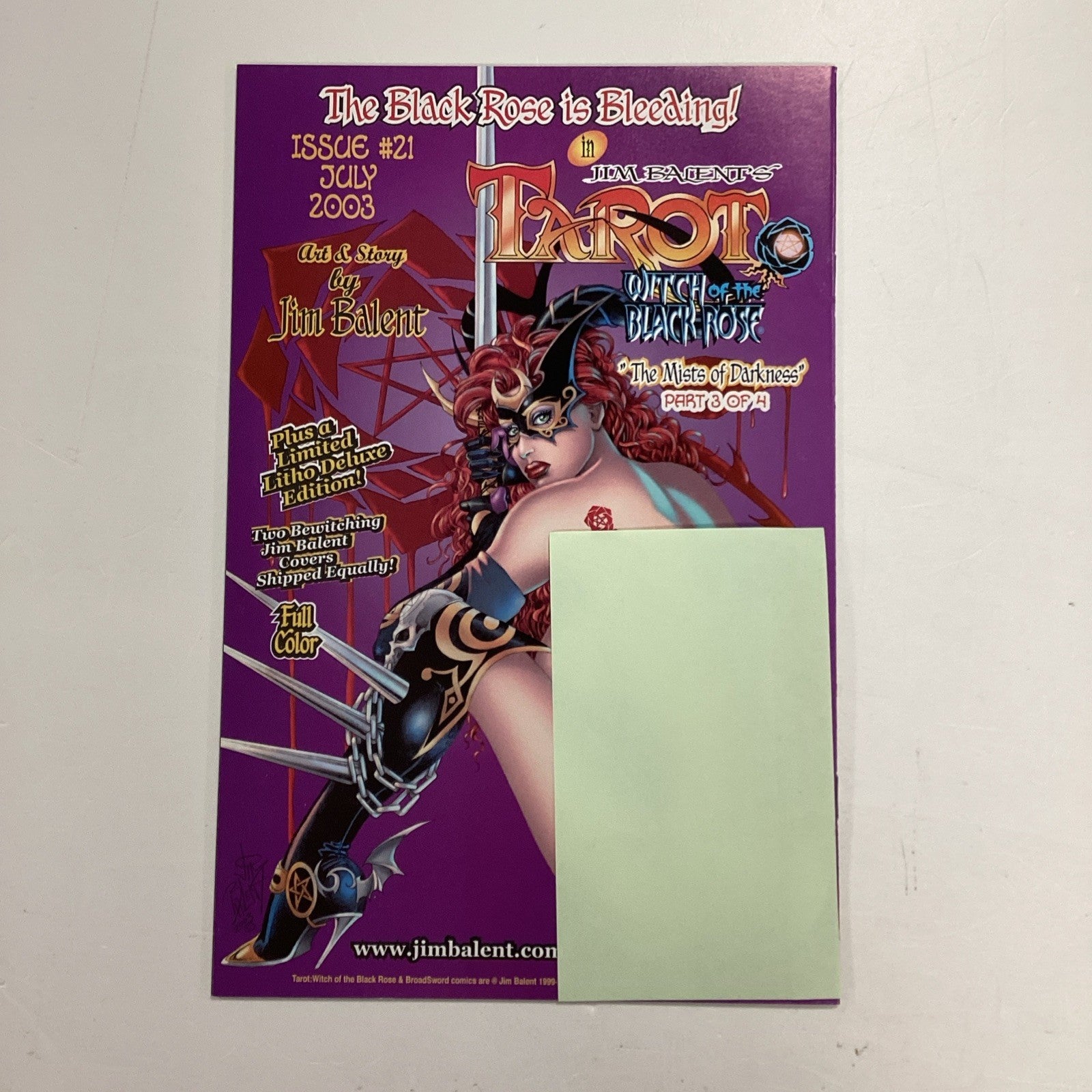 Tarot Witch Of The Black Rose #20 2003 VF/NM Variant Cover4