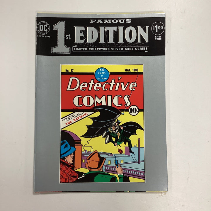 DC Famous 1st Edition Batman #27 Limited Collectors Silver Mint 1974 VF-0