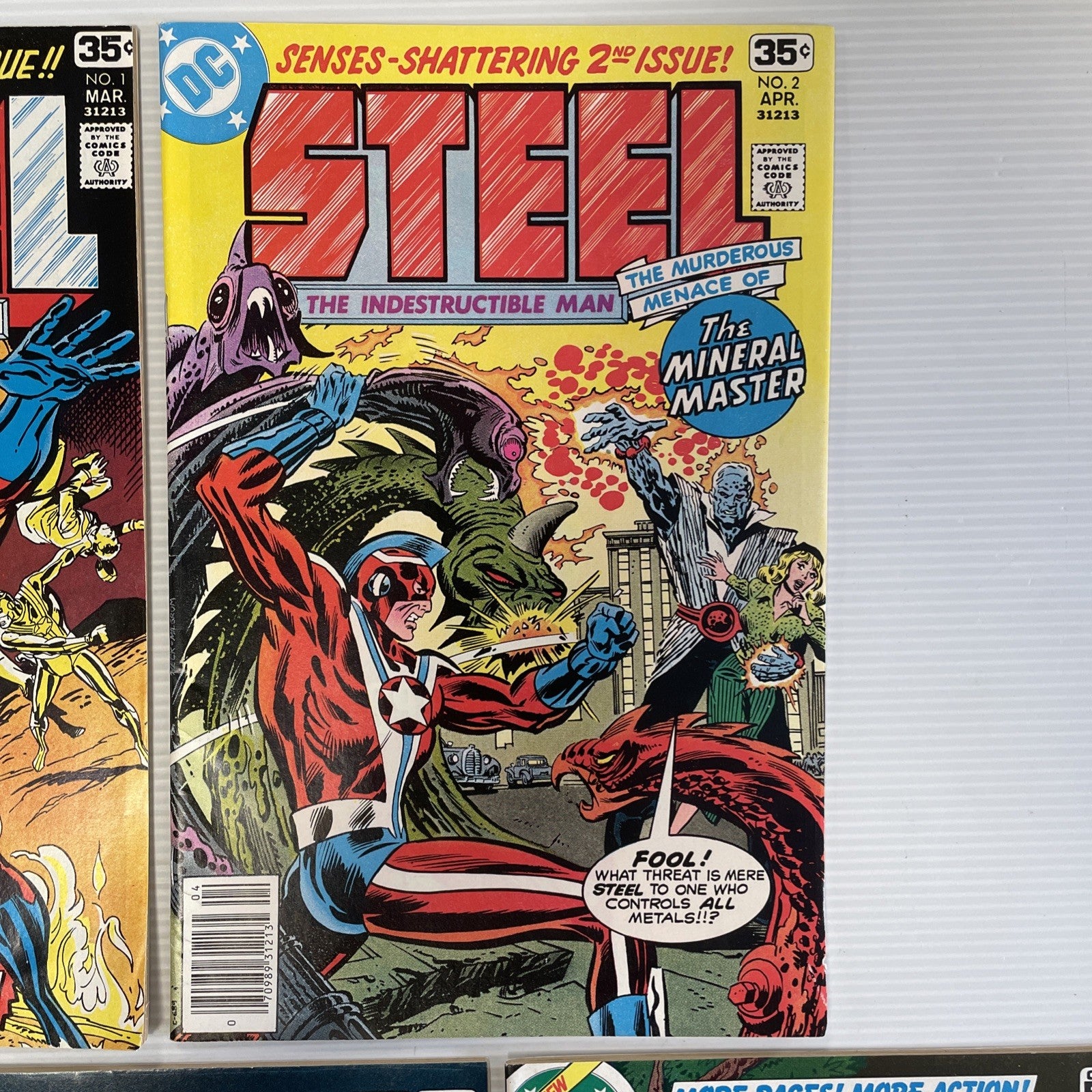 Steel The Indestructible Man #1-5 1978 VF/NM2