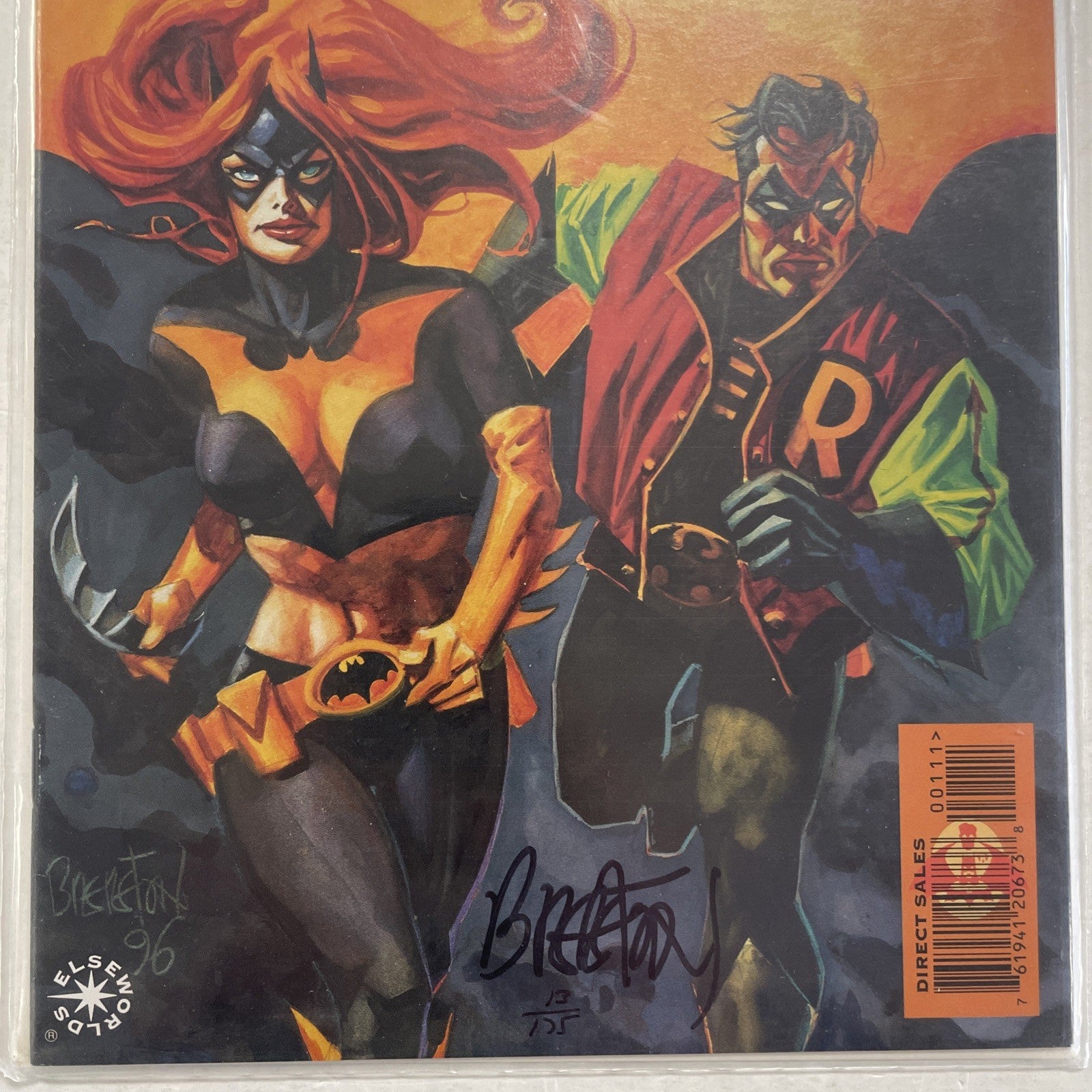 Thrillkiller #1 1997 Signed Dan Brereton & Howard Chaykin DF CoA 13/1752